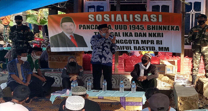 Saiful Rasyid Gelar Sosialisasi Empat Pilar MPR di Hulu Sungai Selatan