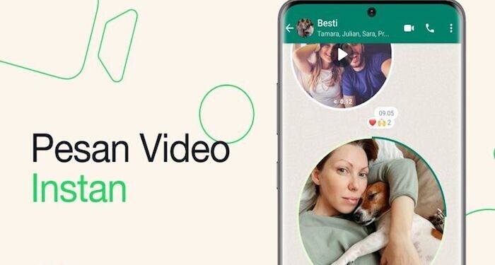 WhatsApp Kenalkan Fitur “Pesan Video Instan”