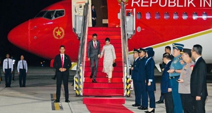 Presiden Jokowi Tiba di Tanah Air Usai Lawatan Dua Hari ke China