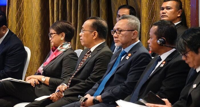 Dampingi Presiden dalam CEO Forum di Australia, Mendag Zulhas Terus Maksimalkan IA-CEPA