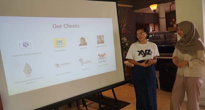 Rayakan HUT Pertama, XYZ+ Agency Ramah Tamah Bareng Wartawan