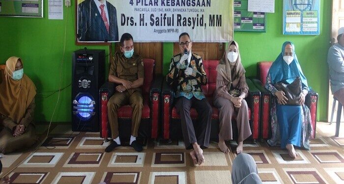 Saiful Rasyid : Sosialisasi Empat Pilar Mampu Jaga Keutuhan Bangsa