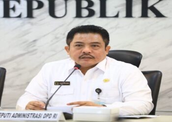Setjen DPD RI, MPR RI dan DPR RI Rapat Koordinasi Teknis Menjelang Sidang 16 Agustus 2023