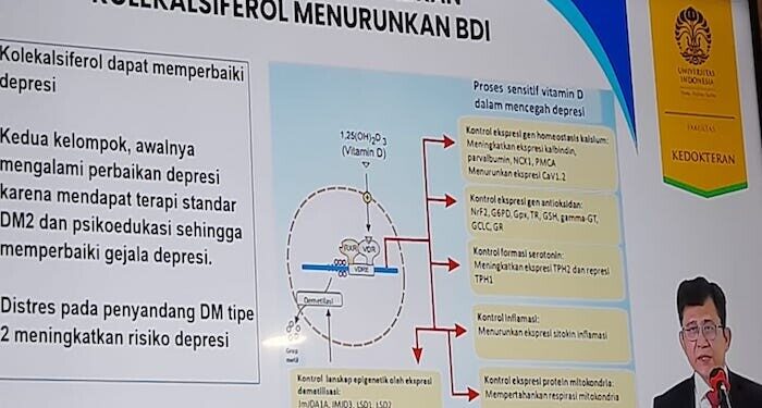 Suplemen Vitamin D Selama 12 Minggu Menurunkan Depresi Pasien DM Tipe 2