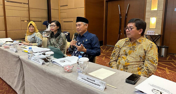 Setjen DPD RI, DPR RI dan MPR RI Bahas Persiapan Sidang Bersama tentang Peliputan Media