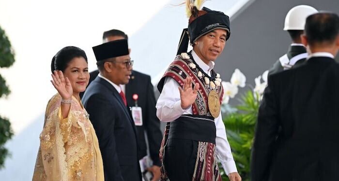 Presiden Jokowi Hadiri Sidang Tahunan MPR Mengenakan Pakaian Maluku