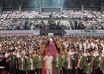 Menhan kepada Mahasiswa UPN: Negara, Bangsa, Rakyat Tunggu Baktimu