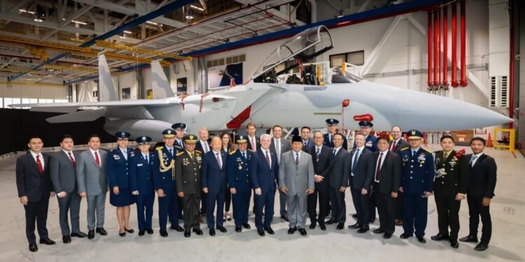 Menhan RI Perkuat TNI dengan Teken MoU Pesawat Tempur