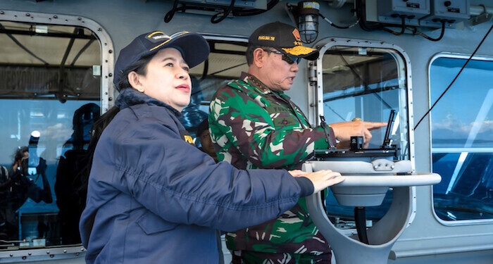 Saksikan Latgab, Puan: TNI Harus Siap Dengan Era Artificial Intelligence
