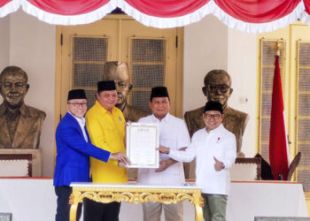 Golkar dan PAN Deklarasi Dukung Prabowo Subianto di Museum Proklamasi