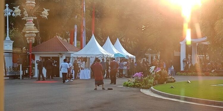 Tamu Undangan HUT RI Mulai Datangi Istana Kepresidenan Jakarta
