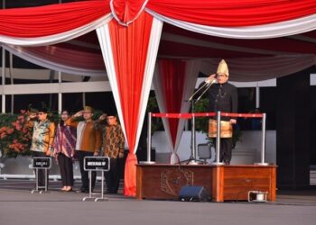 Setjen DPR Gelar Upacara Bendera Memperingati HUT RI ke-78
