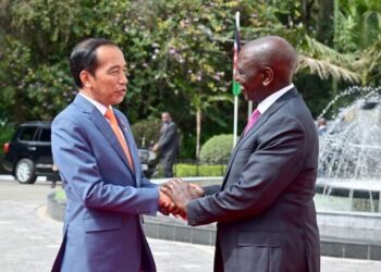 Presiden Jokowi Lakukan Pertemuan Bilateral dengan Presiden Kenya