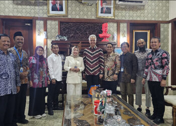 Gubernur Jawa Tengah Ganjar Pranowo menerima Dirjen Guru dan Tenaga Kependidikan, Kemendikbudristek RI dan jajaran.