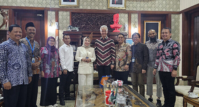 Gubernur Jawa Tengah Ganjar Pranowo menerima Dirjen Guru dan Tenaga Kependidikan, Kemendikbudristek RI dan jajaran.