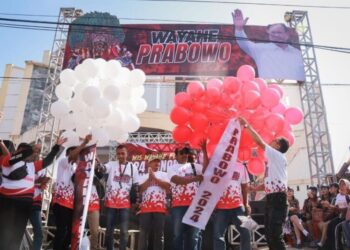 Prabowo Mendapat Dukungan Relawan Jokowi se-Jawa Timur