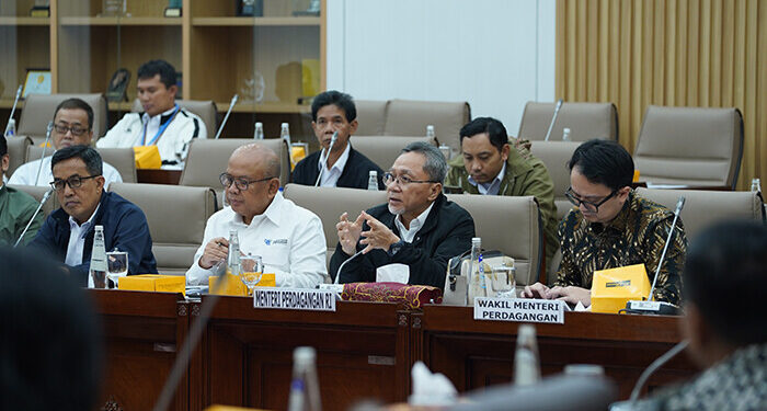 Menteri Perdagangan Zulkifli Hasan dan Wamendag Jerry Sambuaga