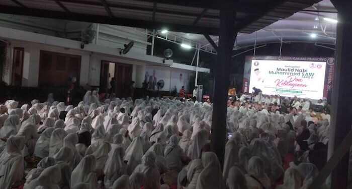 Ganjar Peringati Maulid Nabi Bersama Majelis Taklim se-DKI Jakarta