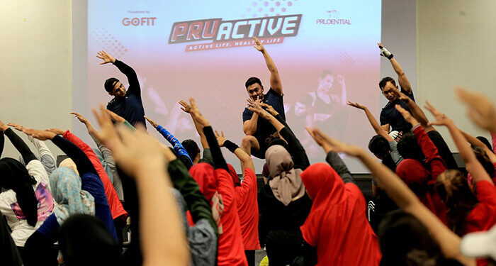 Prudential Indonesia menyelenggarakan PRUActive, kegiatan olahraga bersama bagi nasabah dan publik