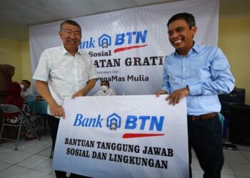 Bank BTN Beri Pengobatan Gratis di Surabaya