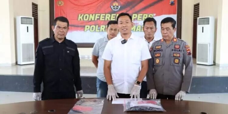 Bacok Guru Muridnya tertangkap