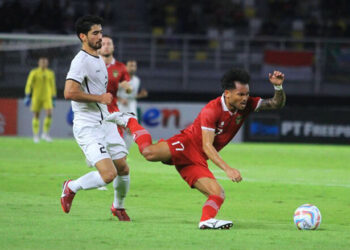 Timnas Indonesia melawan Turkmenistan