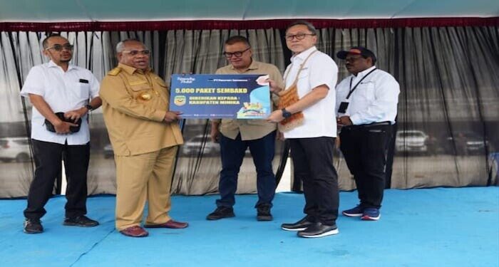 Mendag : Harga Bapok Stabil dan Terjangkau di Mimika