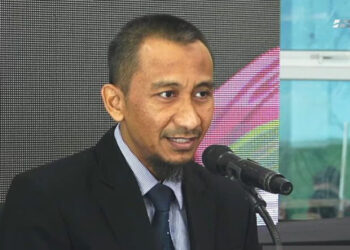 Tangkapan layar siaran Ketua Panitia Peringatan 100 Tahun Gontor Khoirul Umam dalam konferensi pers yang disiarkan di saluran YouTube Gontor TV pada Minggu (24/9/2023). (Gontor TV)