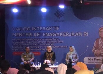 Menaker Ida Fauziah Tetapkan Enam Desa Percontohan PMI di Tulungagung