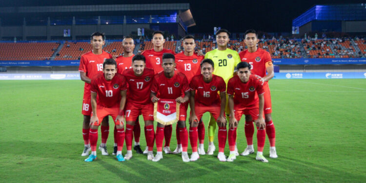 Pemain Timnas Indonesia U-24 pada ajang Asian Games 2022. Sumber: PSSI