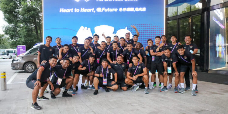 Pemain Timnas Indonesia U-24 di Asian Games 2022. Sumber: PSSI