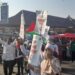 Ratusan Orang Berpartisipasi dalam Aksi Bela Palestina di Pandeglang
