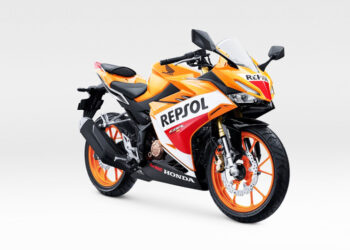 New CBR150R yang hadir dengan tampilan edisi spesial MotoGP.
