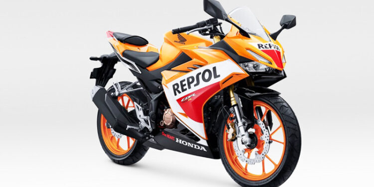 New CBR150R yang hadir dengan tampilan edisi spesial MotoGP.