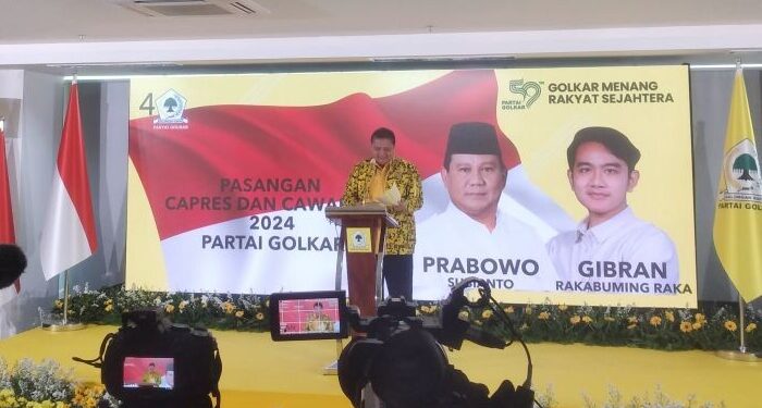 Sah! Golkar Usung Gibran Jadi Cawapres Prabowo
