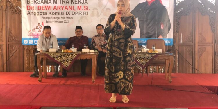Pemkab Brebes Apresiasi Anggota Komisi IX Dewi Aryani