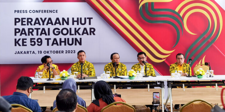 Partai Golkar Akan Menggelar Puncak Hari Ulang Tahun (HUT) ke-59