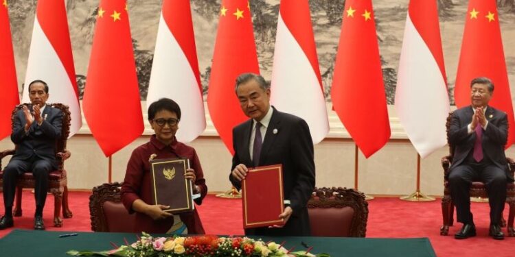 Jokowi dan Xi Jinping Saksikan Penandatanganan Sejumlah MoU