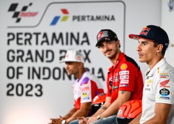 Marc Marquez Jatuh, Bagnaia Juara MotoGP Mandalika 2023