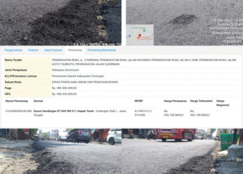 Diduga Lemahnya Pengawasan DPUPR Grobogan, Kerusakan Aspal Khawatir Jadi Temuan BPK