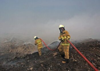 BNPB – KLHK Terapkan Sistem Injeksi Atasi Kebakaran TPA Rawakucing