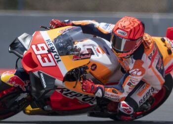 Marquez Merasa Emosional saat Raih Podium Sprint di Valencia