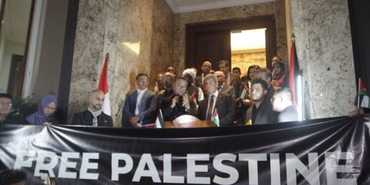 Aksi Solidaritas Rakyat Indonesia Untuk Palestina