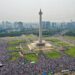 Ribuan Massa Padati Aksi Bela Palestina di Monas