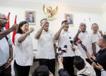 Relawan Bravo 5 Deklarasi Dukung Prabowo-Gibran