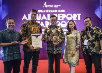 Sajikan Laporan Keuangan Terbaik, Bank BTN Raih Juara I Annual Report Award