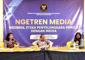 Ngobrol Etika Penyelenggara Pemilu (Ngetren) Dengan Media