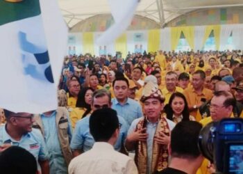 Gibran Konsolidasi ke Palembang Optimistis Menang Satu Putaran