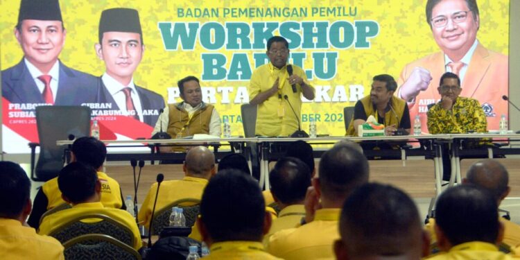 Golkar Siapkan Pasukan Darat Menangkan Prabowo-Gibran