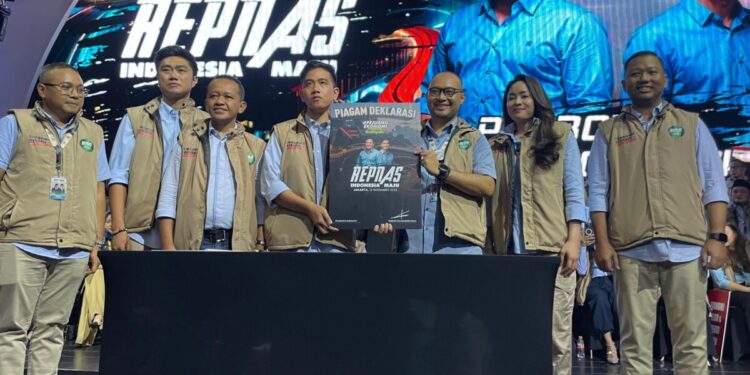 Relawan Repnas Deklarasi Dukung Prabowo-Gibran